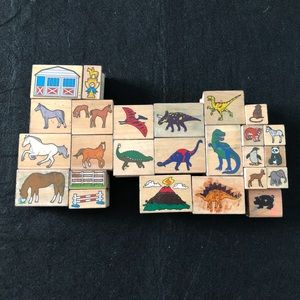25 Piece Rubber stamp set